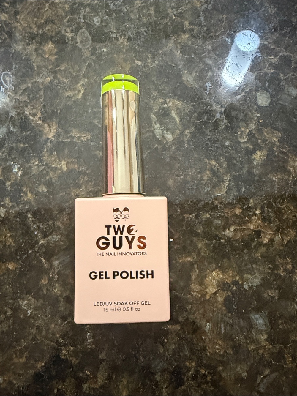 Two Guys Gel Polish in A62 Candlelight Gel 0.5 fl oz New
